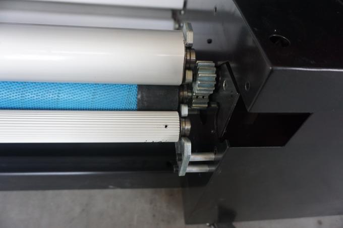 織物プリンターのための二重 CMYK 1.8m の昇華ポリエステル染料の昇華機械 0