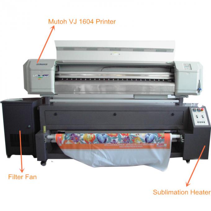 直接生地の印刷システムが付いている1440 DPI Mutohの大判カメラ プリンター 0