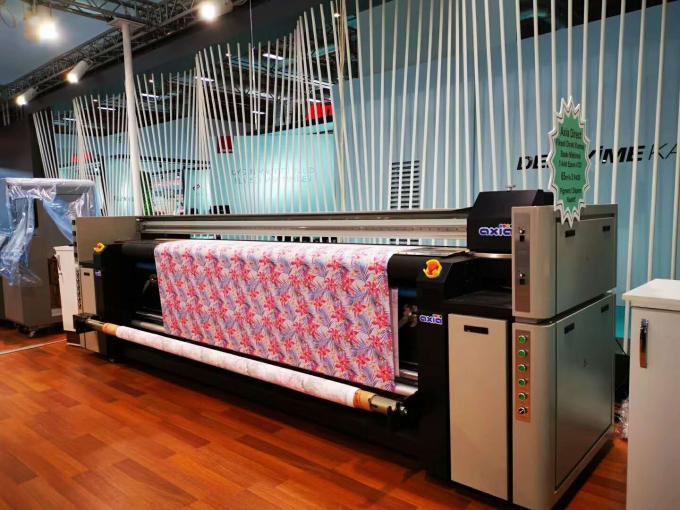 1.0mの広いローラー様式の織物のカレンダー機械昇華印刷熱出版物機械 2