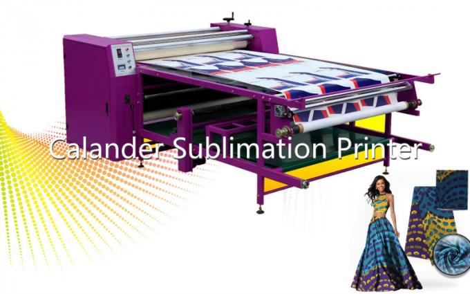 織物のカレンダーの生地熱出版物の移動機械平面ローラー熱出版物機械 0