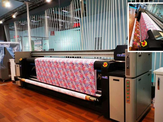 128Mポリエステル デジタル織物の印字機の熱伝達 1