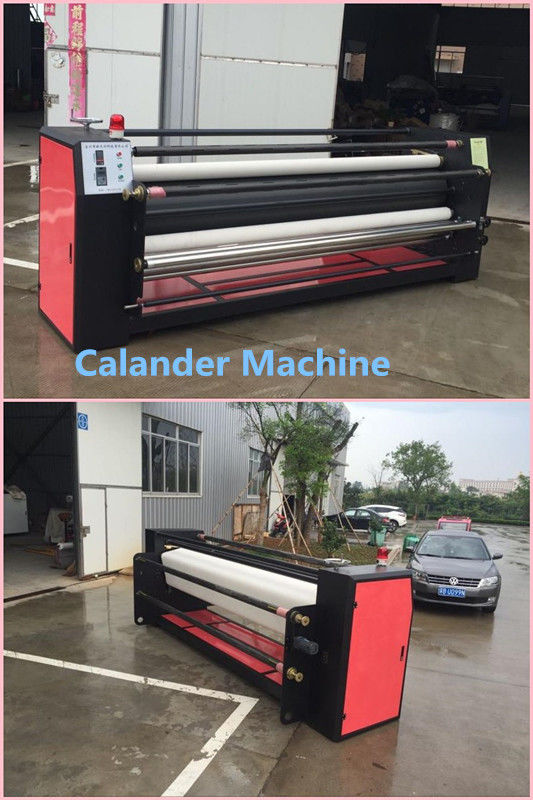昇華印刷の熱伝達機械ローラー様式1mの幅回転式Calander 2