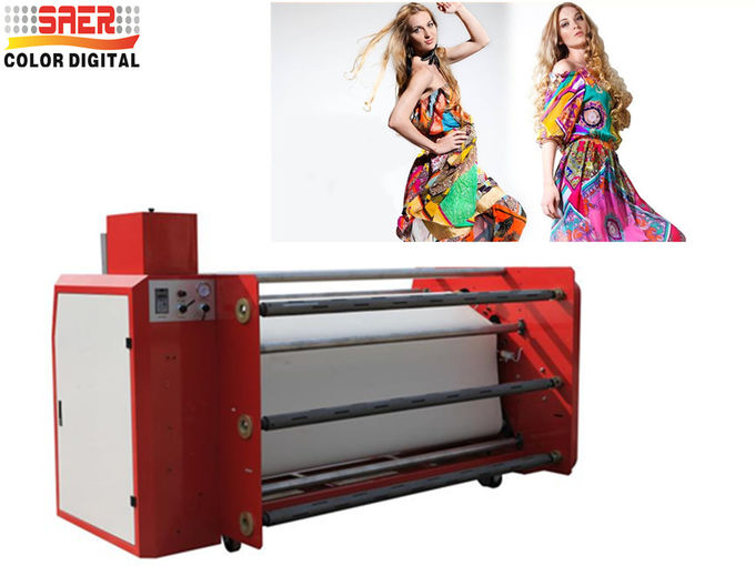 生地の衣服のデジタル織物の焼付装置熱熱出版物の印刷物機械 1