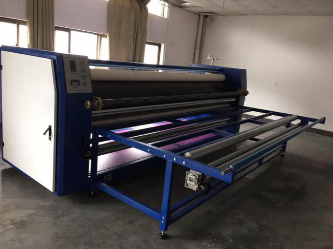織物のカレンダー機械を印刷する回転式1600mmの移動 4