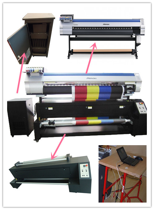 MSRの1800の織物の印字機のMimakiデジタル・プリンタ1.8m最高材料の幅 0