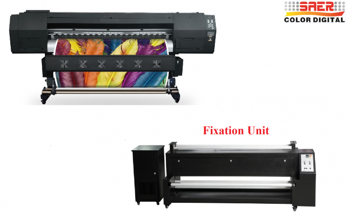 高DPI直線繊維印刷機 紅外線プリンタードライヤー 7