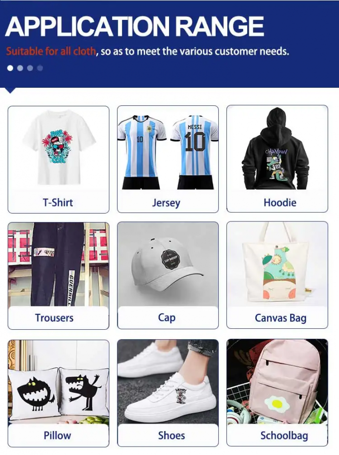デジタル60cmインクジェットTシャツ印刷機 熱移転PETフィルムDTFプリンター 0