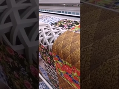 繊維の旗印刷機 画面印刷機