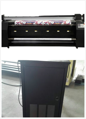 大判カメラのデジタル織物の印字機 3200MM 注文車の旗