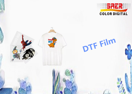 織物のための印刷できるDTFのフィルム ロール0.6 x 100mを撮影する透明な直接