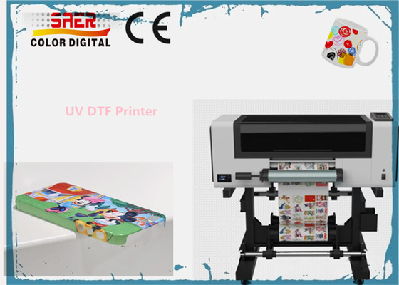 30cm UV DTFプリンタ ラミネーター付き 2 in 1 ロール・トゥ・ロール UV DTF クリスタルロゴプリンター