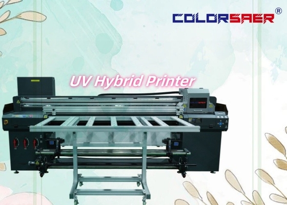 デジタルプリントプロット UVハイブリッド PVC バナー レザー 幅広く大型フォーマット インクジェットプリンター UV 漆器