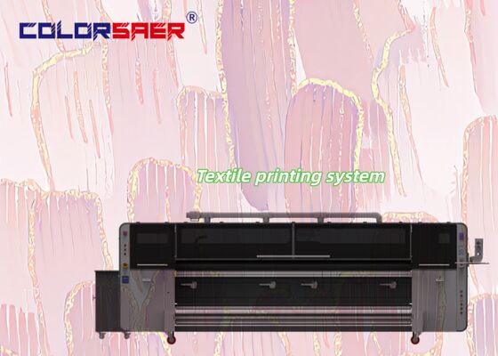 SAER 3.2m 直接プリント ポリエステル&綿織物プロッタ I3200プリントヘッド