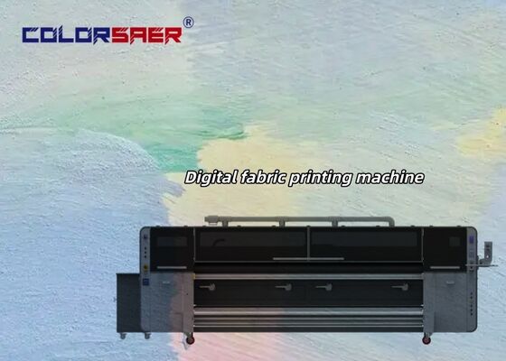 SAER カラー 4 & 8 pcs I3200A1 プリンタヘッド 3.2m オールインワン 広告 高色インクジェット デジタルフラグ印刷機