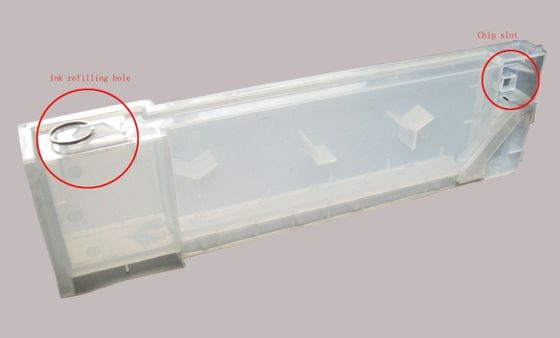 Mimaki、ロランドおよび mutoh バルク インク システムのための破片スロットが付いている 440ML Refillalbe のカートリッジ