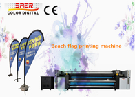 Beach Flag / Tear Drop Flag Fabric Printing System Machine Dual CMYK