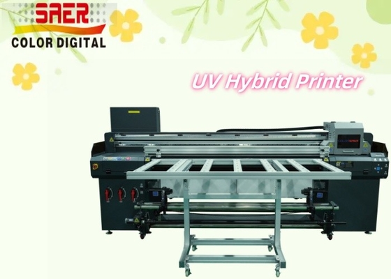 Hybrid Flatbed UV Printer Roll-to-Roll Plotter High-Productivity Manufacturing Plants Advertising Companies
