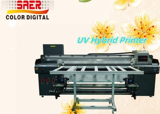 Hybrid Flatbed UV Printer Roll-to-Roll Plotter High-Productivity Manufacturing Plants Advertising Companies