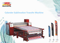 Sublimation Rotary Textile Calender Machine 600mm Drum Diameter For Garment Shops