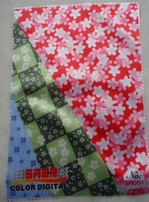 100% テーブルクロスの作成のための上塗を施してあるポリエステル デジタル印刷の生地