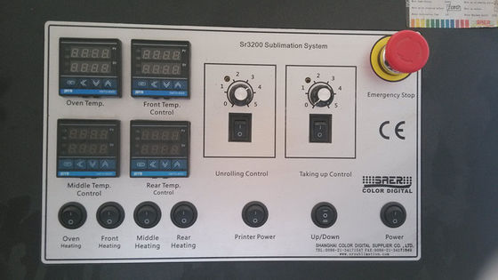 ポリエステル旗布のための高リゾリューションの昇華織物プリンター
