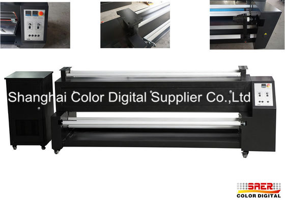 活動化したカーボン フィルター ファンが付いている生地の暖房の染料の昇華機械