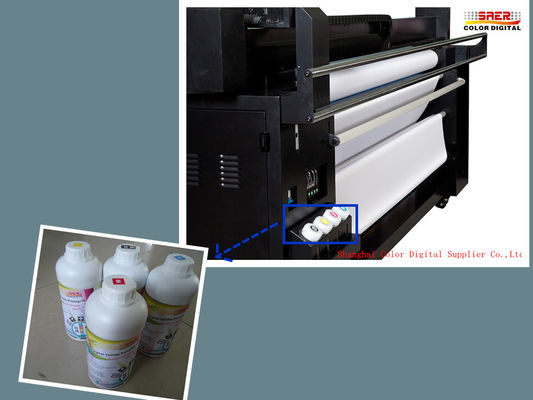 転がる倍 4 色ミラーの生地の印字機 380V ロール