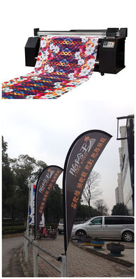 昇華デジタル織物の印字機屋内屋外1400dpi