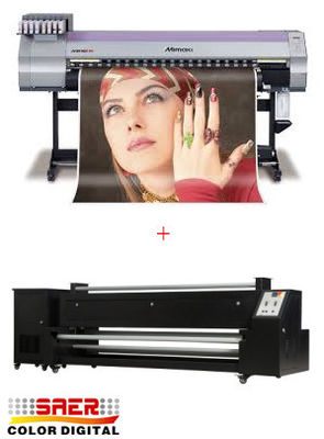 高速自動 Mimaki の織物プリンター Epson DX5 の印字ヘッド