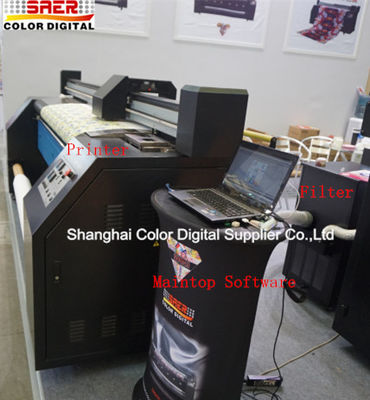 Epson DX7 の印字ヘッドが付いている顧客用 2200mm の大判カメラの作図装置