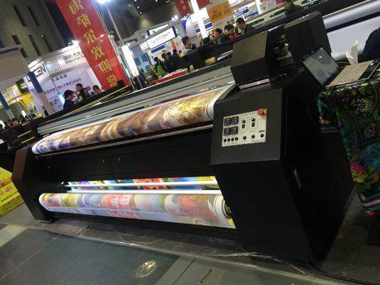 旗/カーテンのための自動デジタル衣服プリンター織物プリンター機械