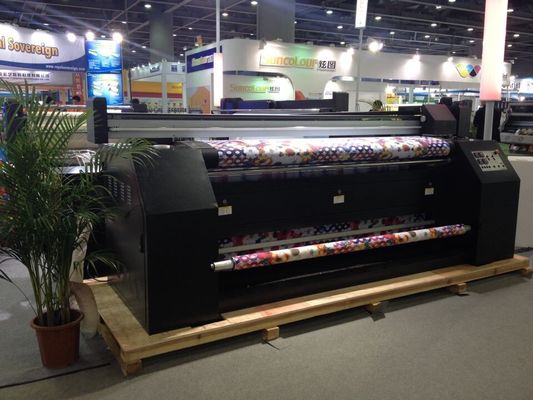 360 - 1440dpi DX7の印字ヘッドの染料の昇華広告の旗/旗の印字機