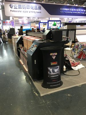 織物の旗のための二重CMYK連続的なインク供給の染料の昇華印字機