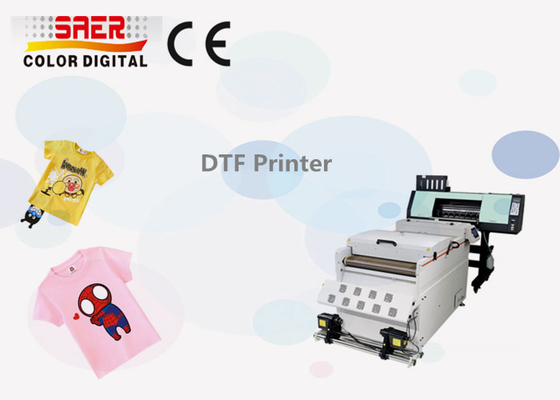 60cm 大型DTFプリンター ピンメントインクでTシャツの転送