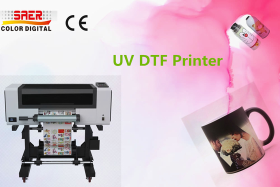 SAER 工場 A3 UV インクジェット印刷機 漆器 UV DTFプリンター
