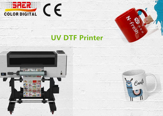 UV DTFプリンター ロール ロール カップ 巻き ステッカー プリンター 小規模企業用 印刷機