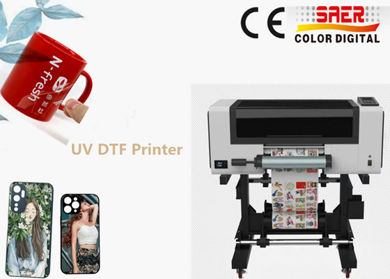 ロール・トゥ・ロール UV DTFプリンター 30cm A3印刷機 ABフィルム転送