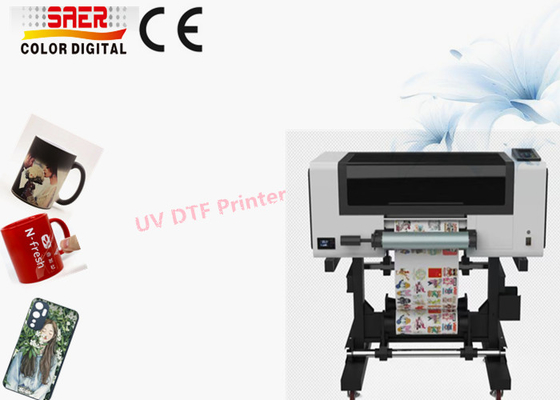 UV DTFステッカー製作機械 30cm 水晶ステッカー オンイックスソフトウェア付きUVプリンター