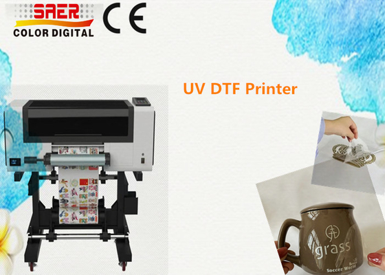 UV DTFステッカー製作機械 30cm 水晶ステッカー オンイックスソフトウェア付きUVプリンター