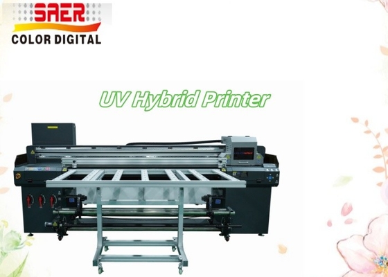 エプソン i3200 UVハイブリッドプリンター ロールとフラットベッド UVプリンター