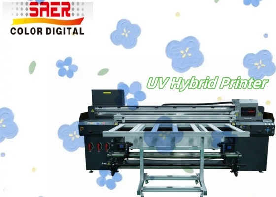 Factory Selling Roll-to-roll and Flatbed 2 in 1 UV Printer CMYKW ワルニッシュ メーカー名: