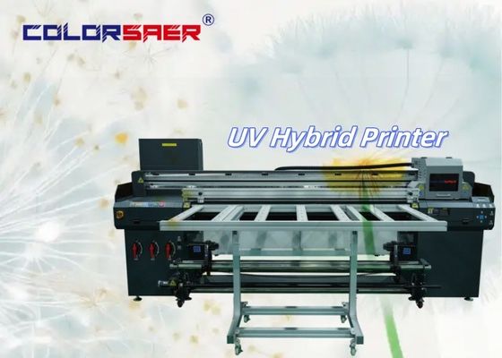 工場直供 1.8m UVハイブリッドインクジェットプリンター