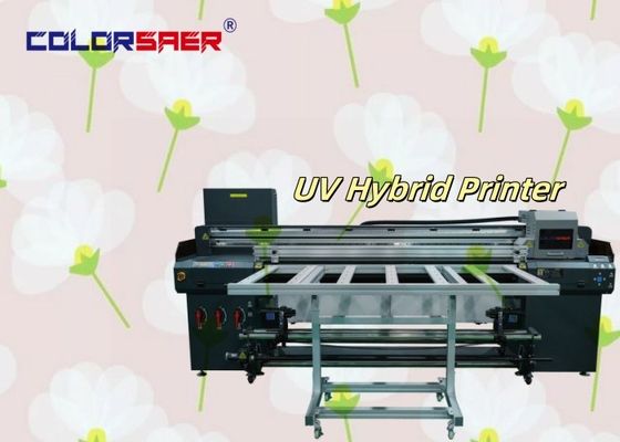 デジタル 180cm 新しいデザイン UVプロッター ロールからロールとフラットベッド UVハイブリッドプリンター