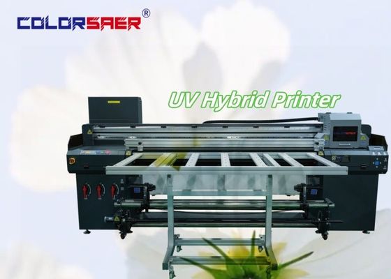 カラーデジタル高速UVプリンター フラットベッド&ロール・トゥ・ロールUVハイブリッド印刷機