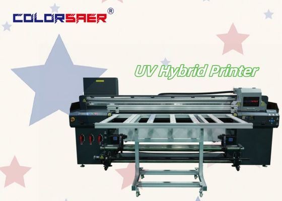 ロール・ツー・ロール フラットベッド印刷 UVハイブリッドプリンター ポスター広告 電子装飾材料 クラフト用