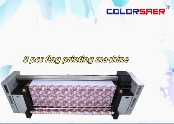 オートマティックグレード CMYK サブライメーション インクジェットプローター 大型フラッグロールロールデジタルプリンター 720dpi