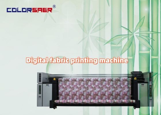 カラー SAER オールインワン 8 PCS I3200 ヘッド インクジェットプリンター ロール・トゥ・ロール・ファブリック印刷機