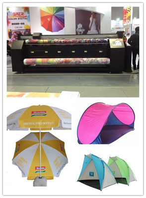 3.2mの大判カメラの織物プリンター、高い定義生地の印字機