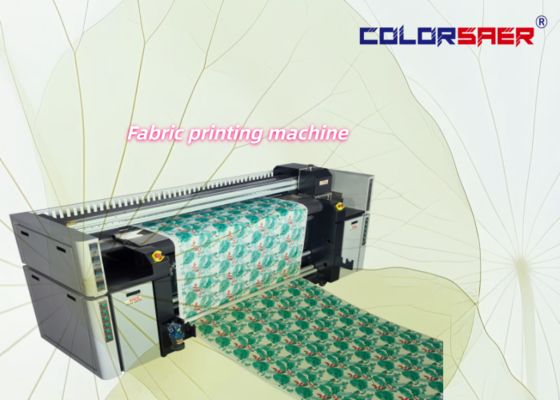 3つのEpson i3200プリントヘッドを搭載したデジタルテキスタイルプリンター、最大2200mm幅、6kwヒーター電力で直接印刷