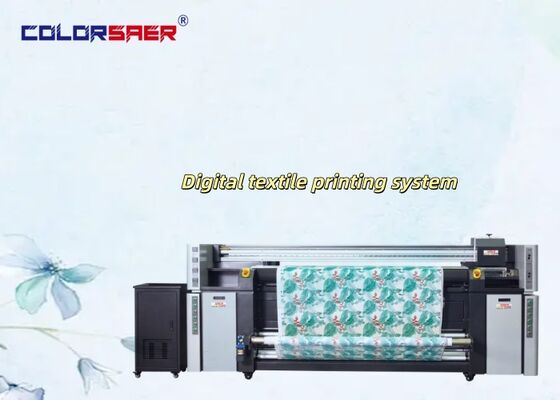競争力のある価格 2m または 3.2m カスタマイズ可能 ワイドフォーマット ロールツーロール テキスタイルプリンター 4 または 8 ヘッド